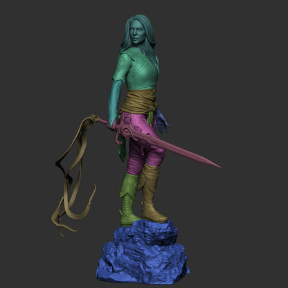 Faye Statue 3D-Printed Kit