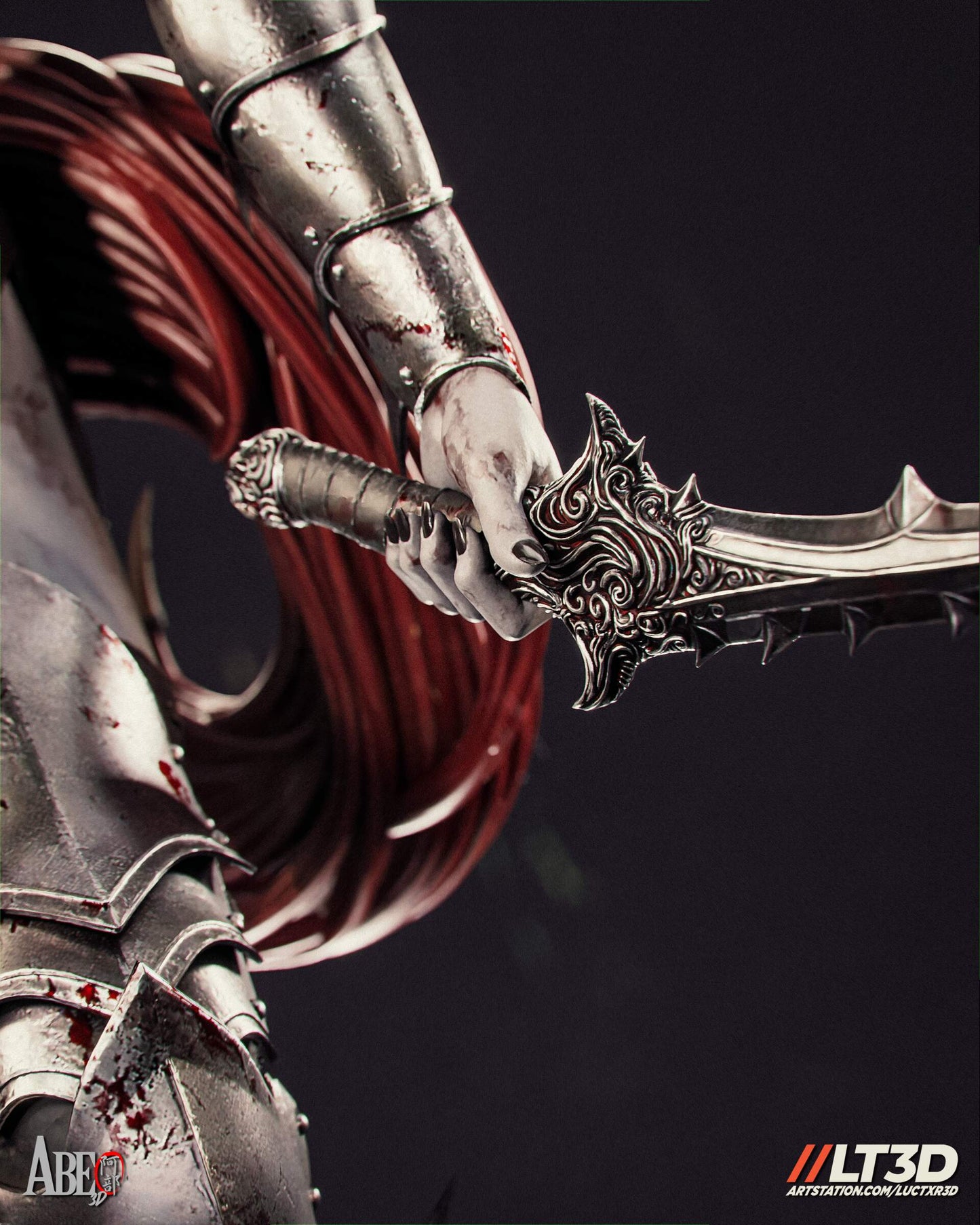 Lelith Statue 3D-Printed Kit