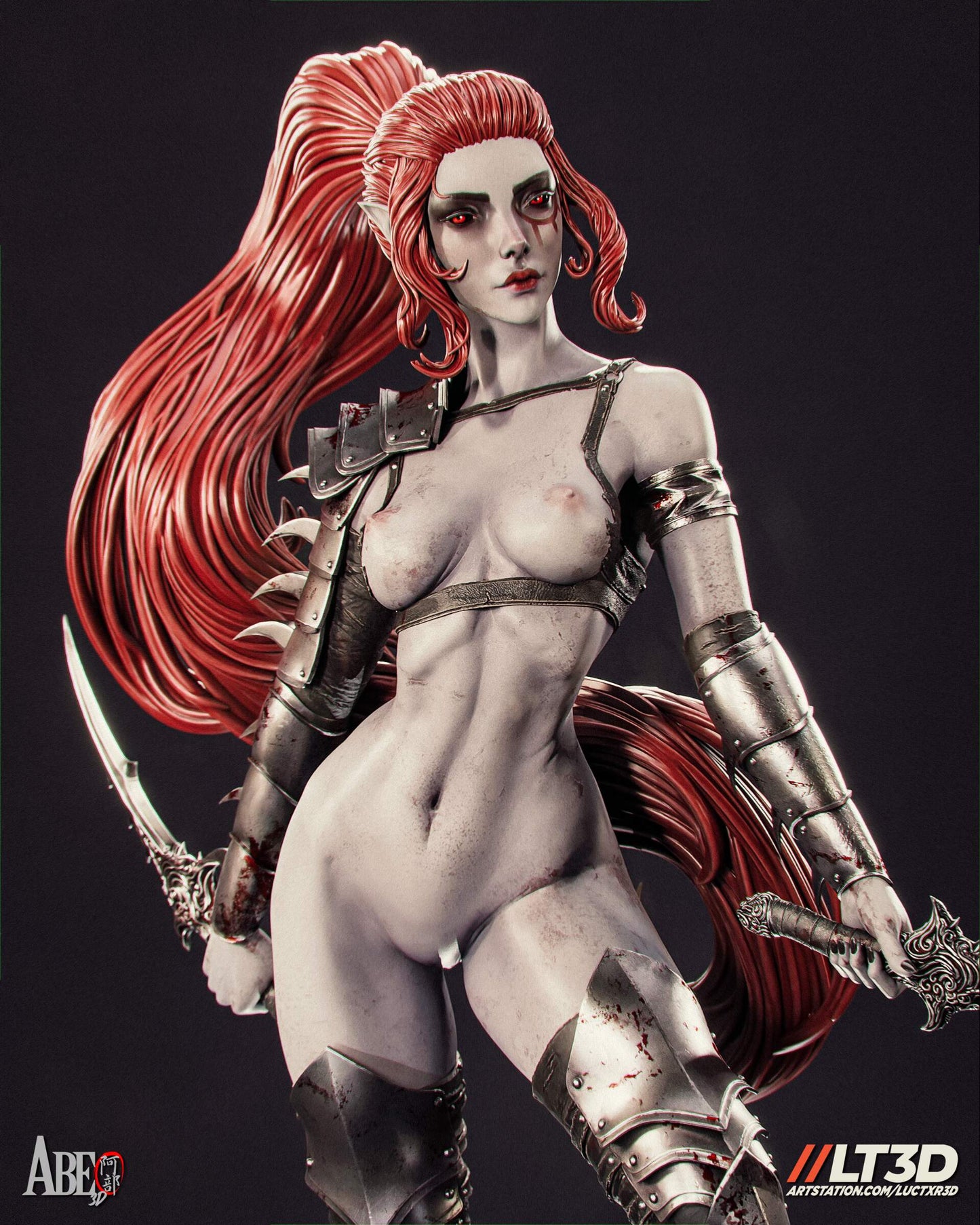 Lelith Statue 3D-Printed Kit