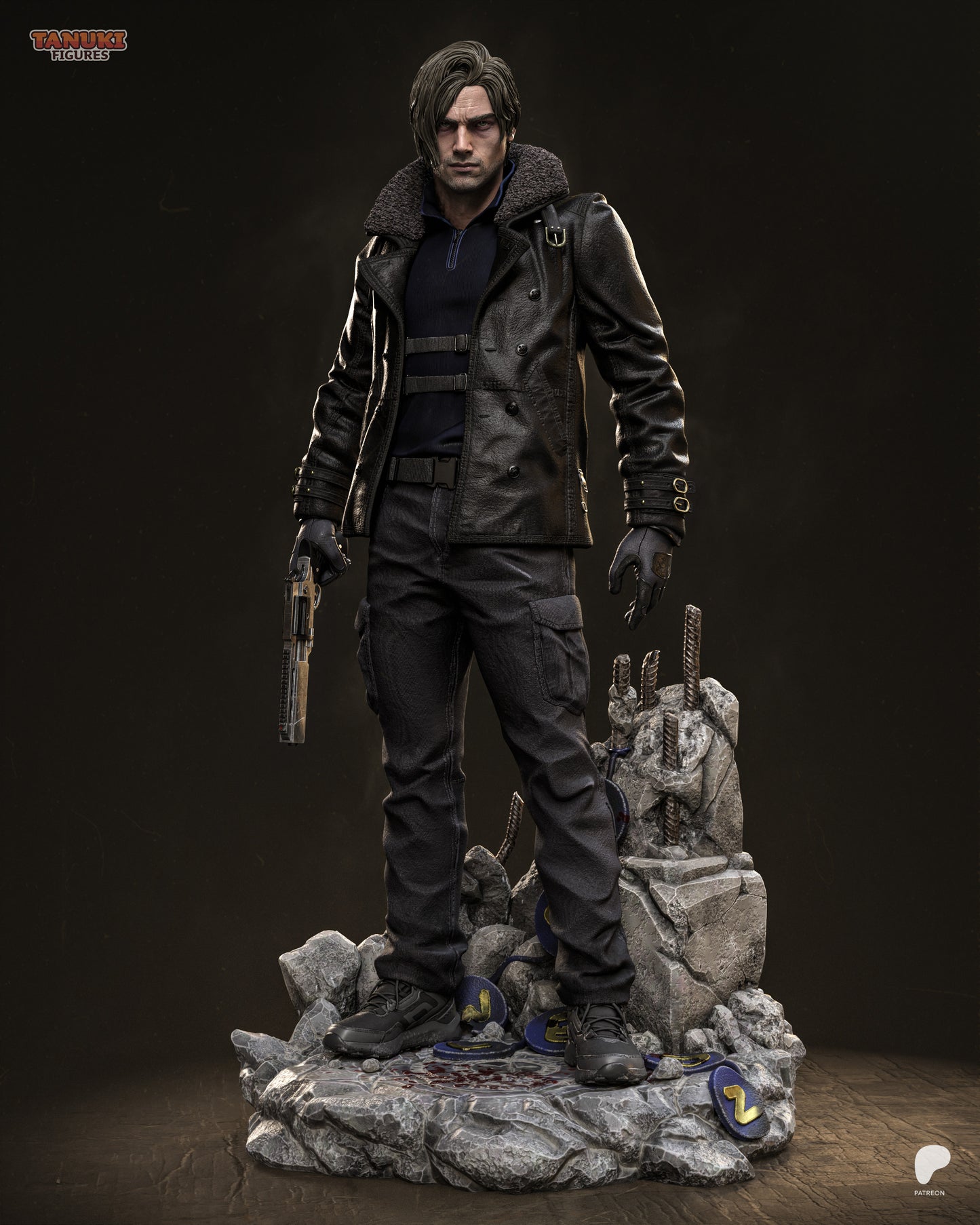 Leon Statue 3D-Printed Kit