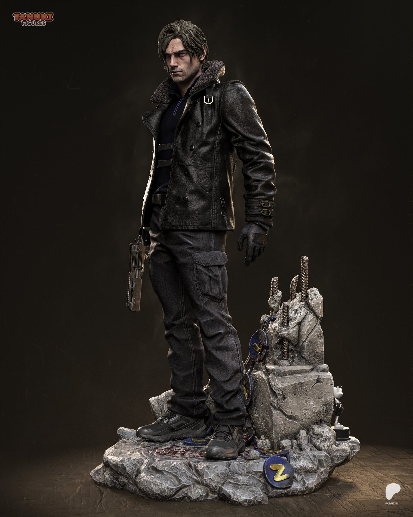 Leon Statue 3D-Printed Kit