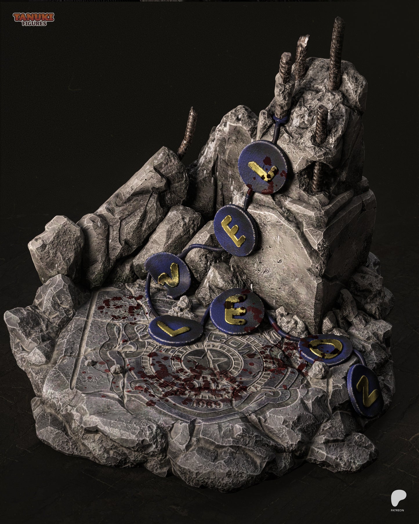 Leon Statue 3D-Printed Kit