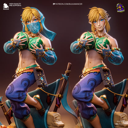 Gerudo Link Statue 3D-Printed Kit