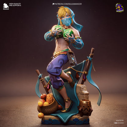 Gerudo Link Statue 3D-Printed Kit