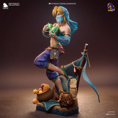 Gerudo Link Statue 3D-Printed Kit