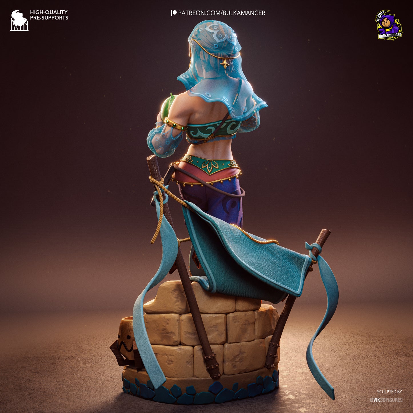 Gerudo Link Statue 3D-Printed Kit