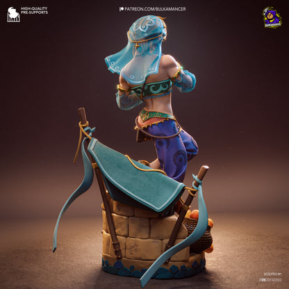 Gerudo Link Statue 3D-Printed Kit