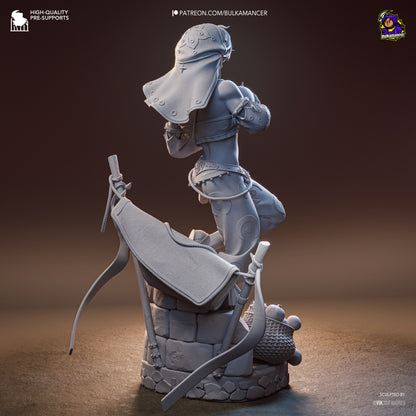 Gerudo Link Statue 3D-Printed Kit