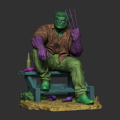 Logan Statue 3D-Printed Kit