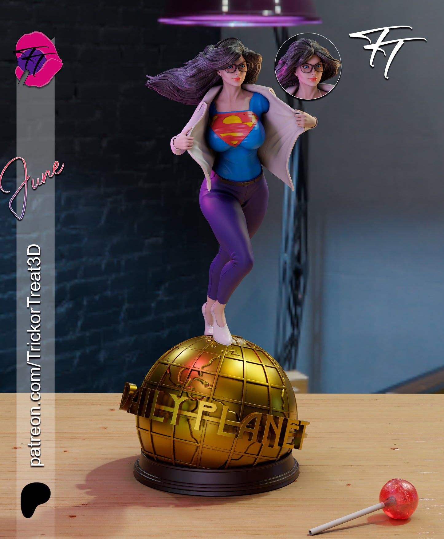 Lois Lane Statue