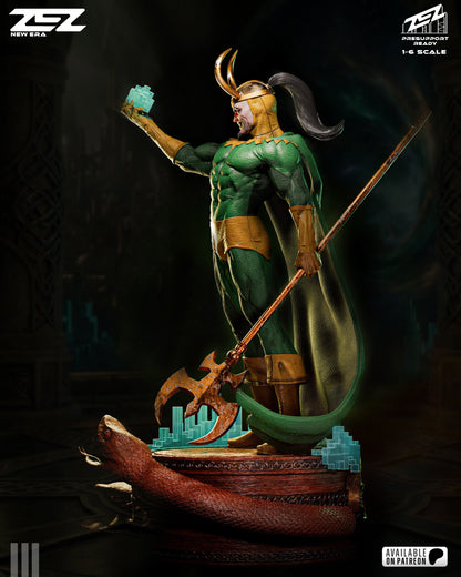 Loki (Museum Pose) Statue 3D-Printed Kit