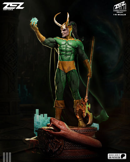 Loki (Museum Pose) Statue 3D-Printed Kit
