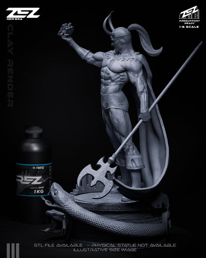 Loki (Museum Pose) Statue 3D-Printed Kit