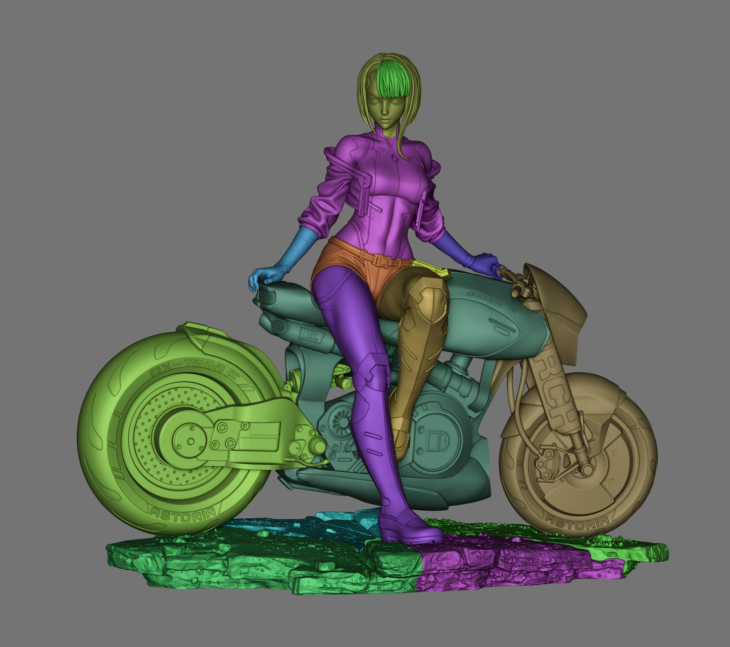 Lucy Statue 3D-Printed Kit