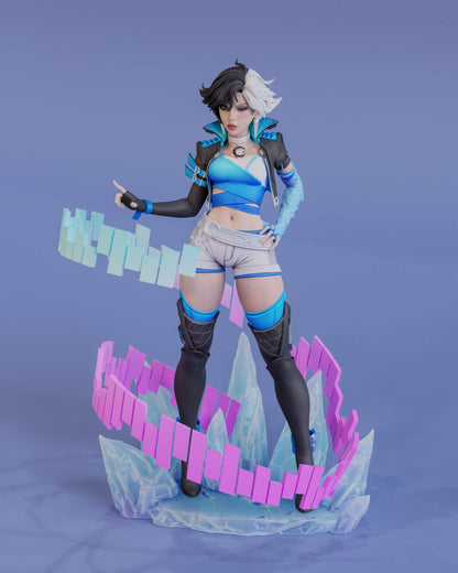 Luna Snow Statue 3D-Printed Kit