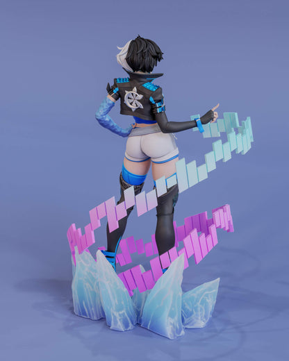 Luna Snow Statue 3D-Printed Kit