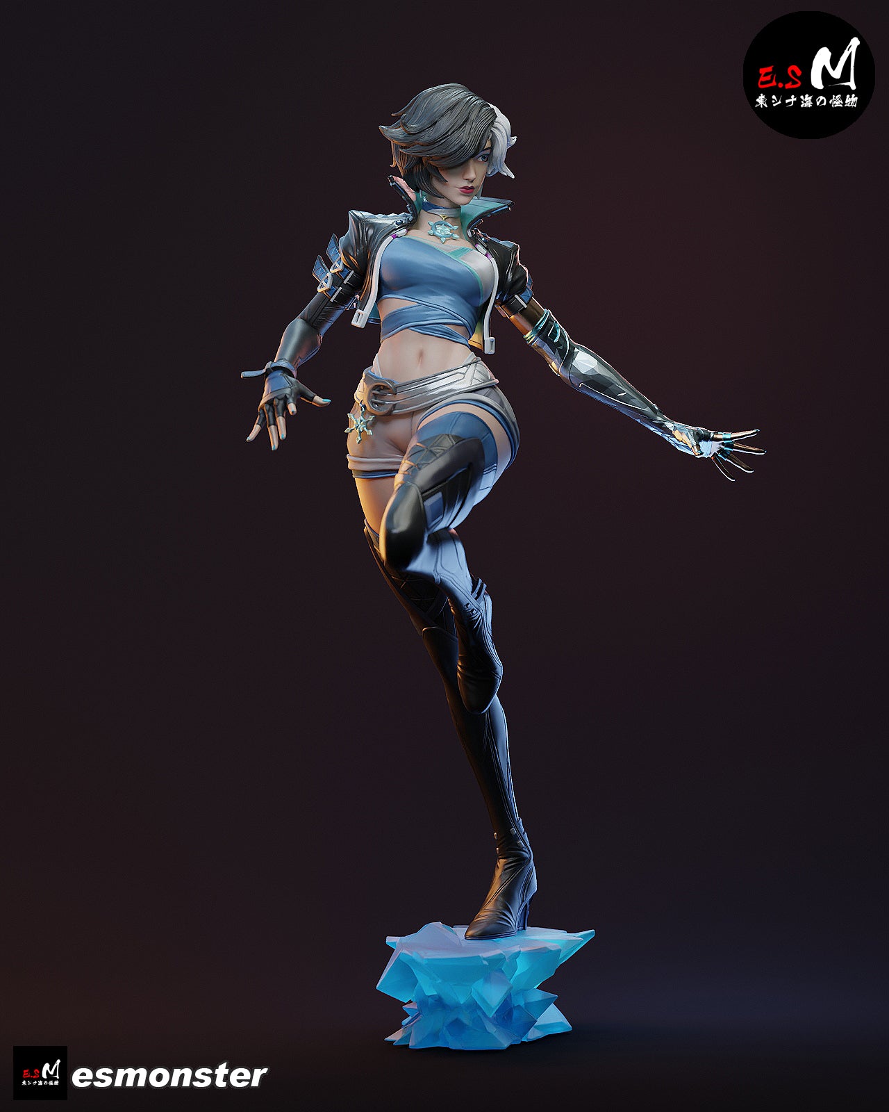 Luna Snow V2 Statue