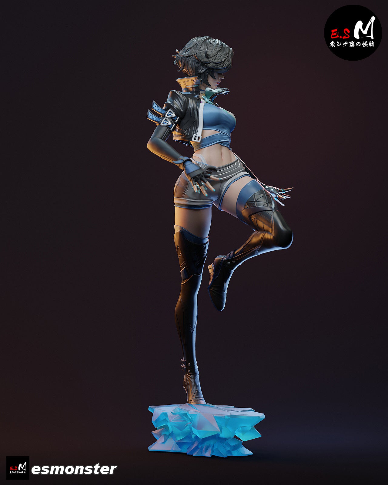 Luna Snow V2 Statue
