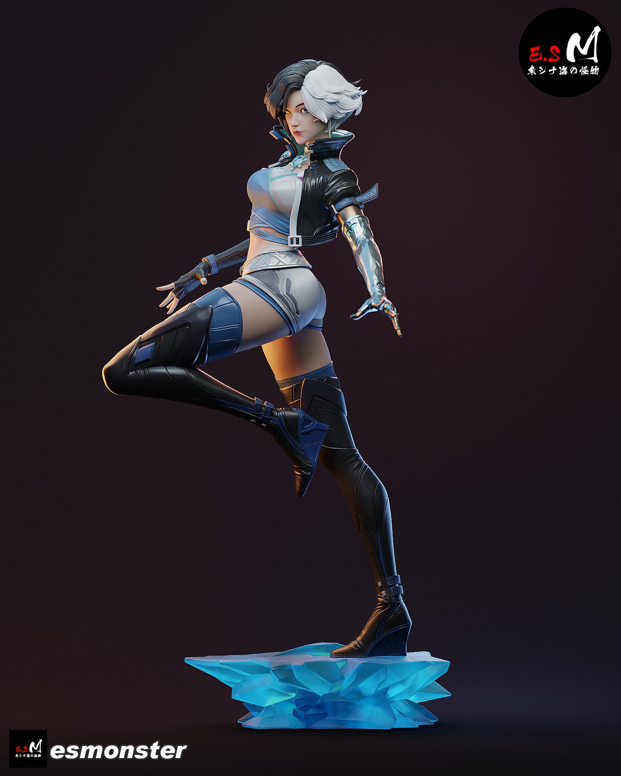 Luna Snow V2 Statue
