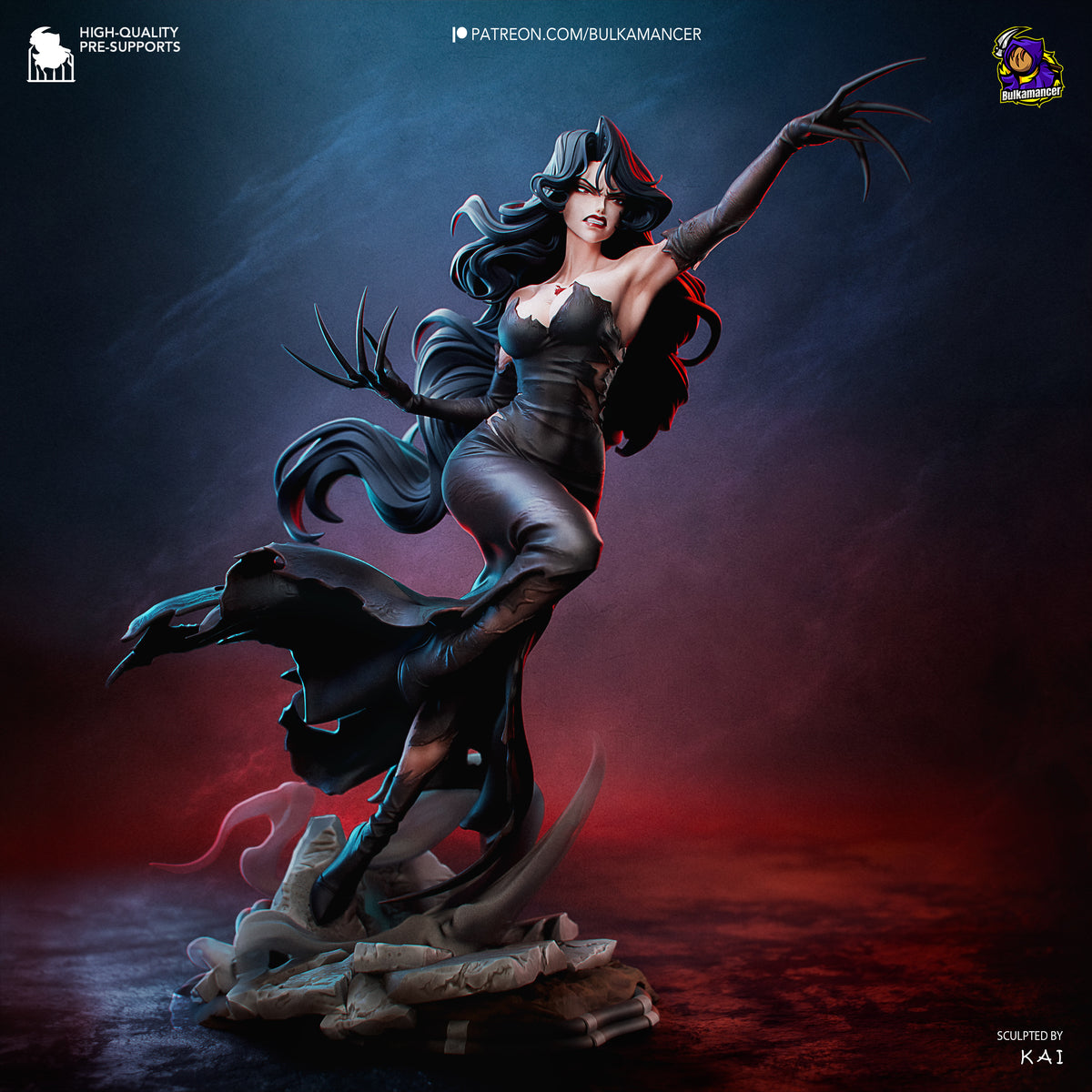 Lust Statue 3D-Printed Kit