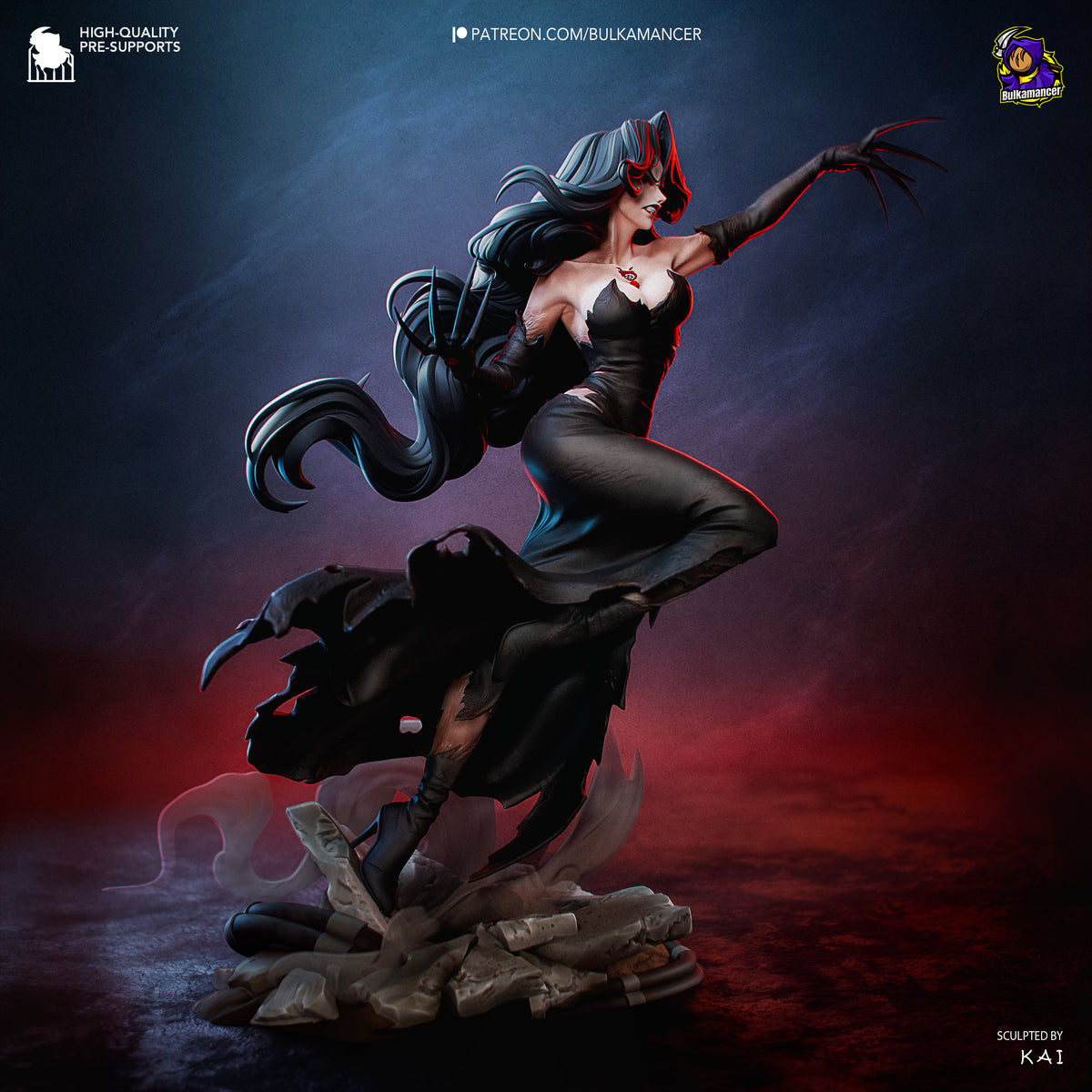 Lust Statue 3D-Printed Kit