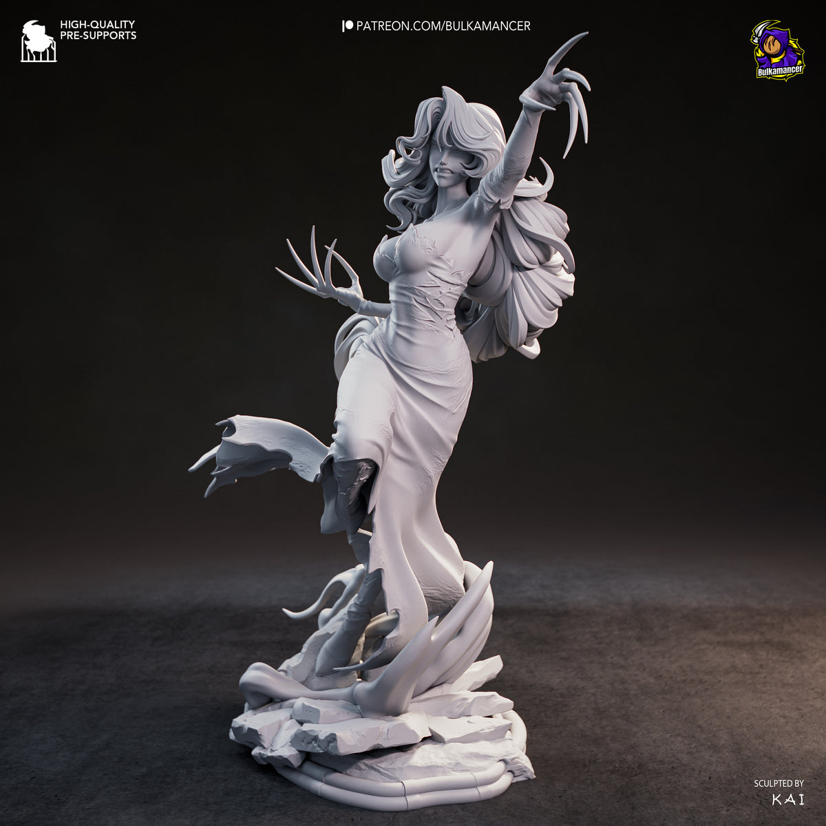Lust Statue 3D-Printed Kit