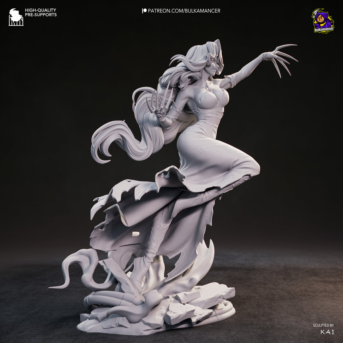 Lust Statue 3D-Printed Kit