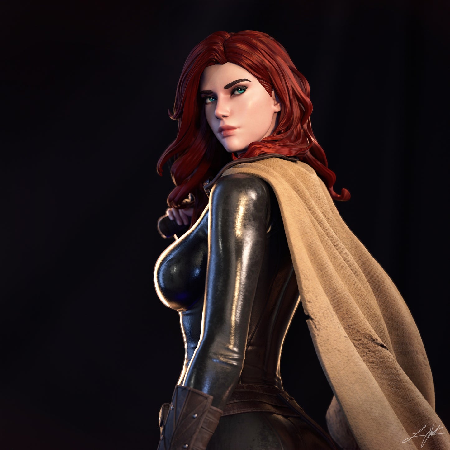 Mara Jade Statue