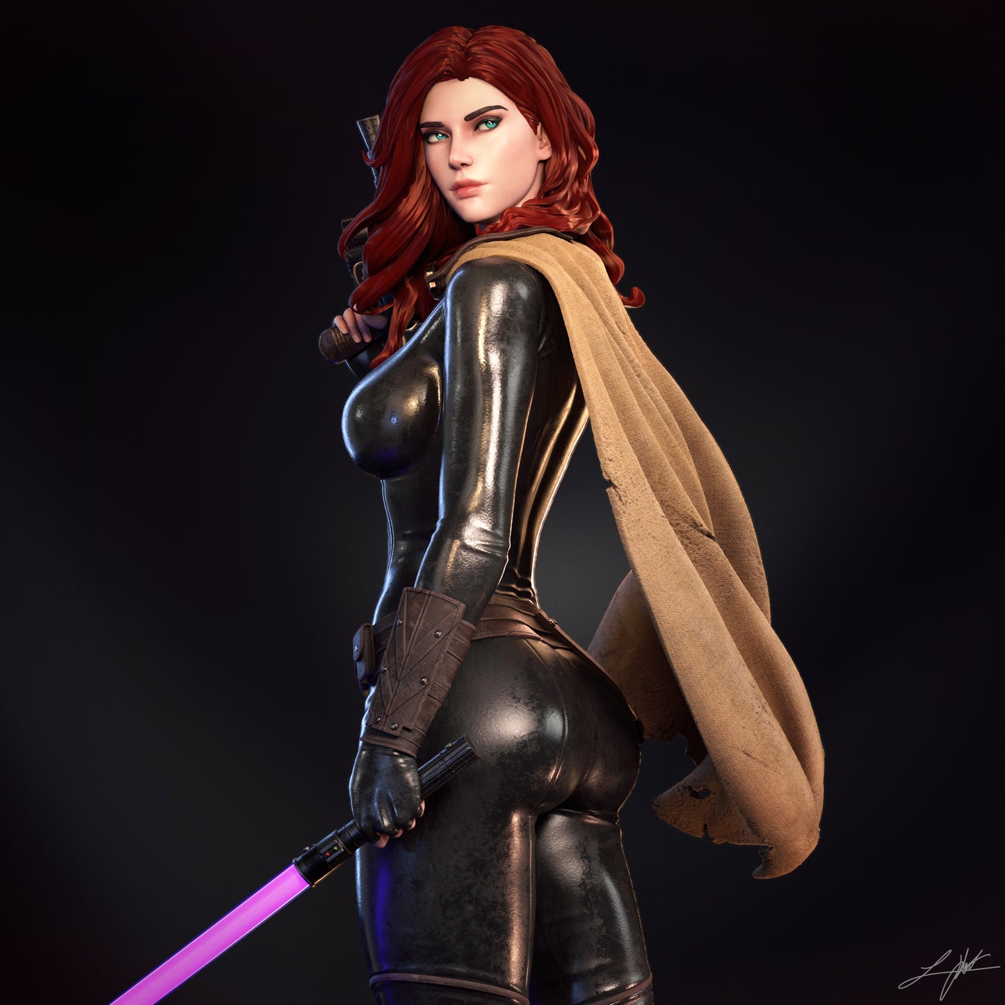 Mara Jade Statue
