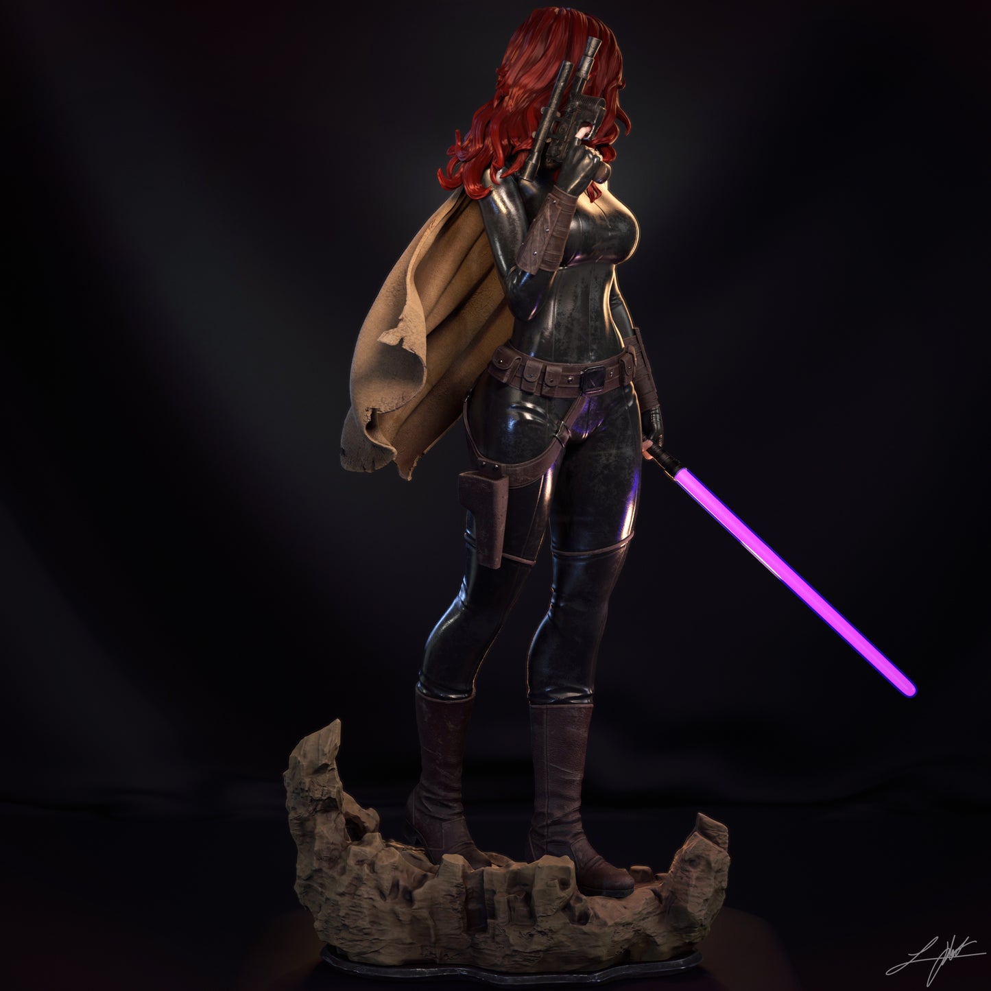 Mara Jade Statue