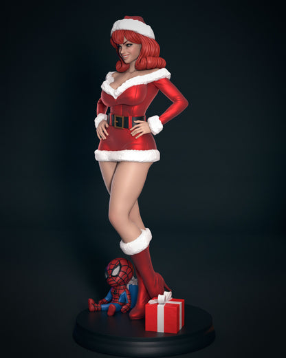 MJ Mrs. Claus Statue