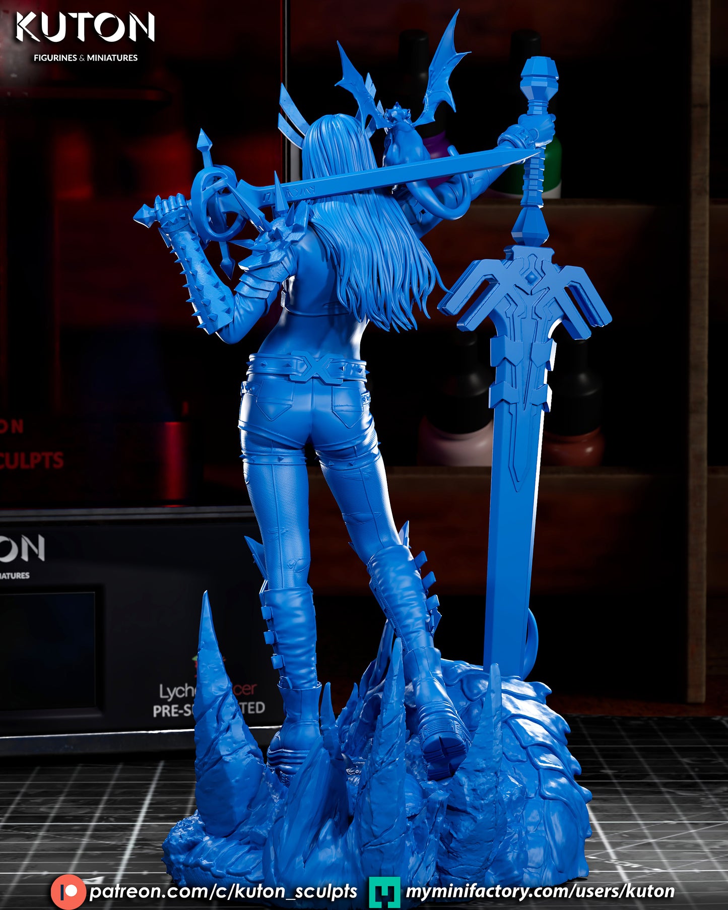 Magik Statue 3D-Printed Kit