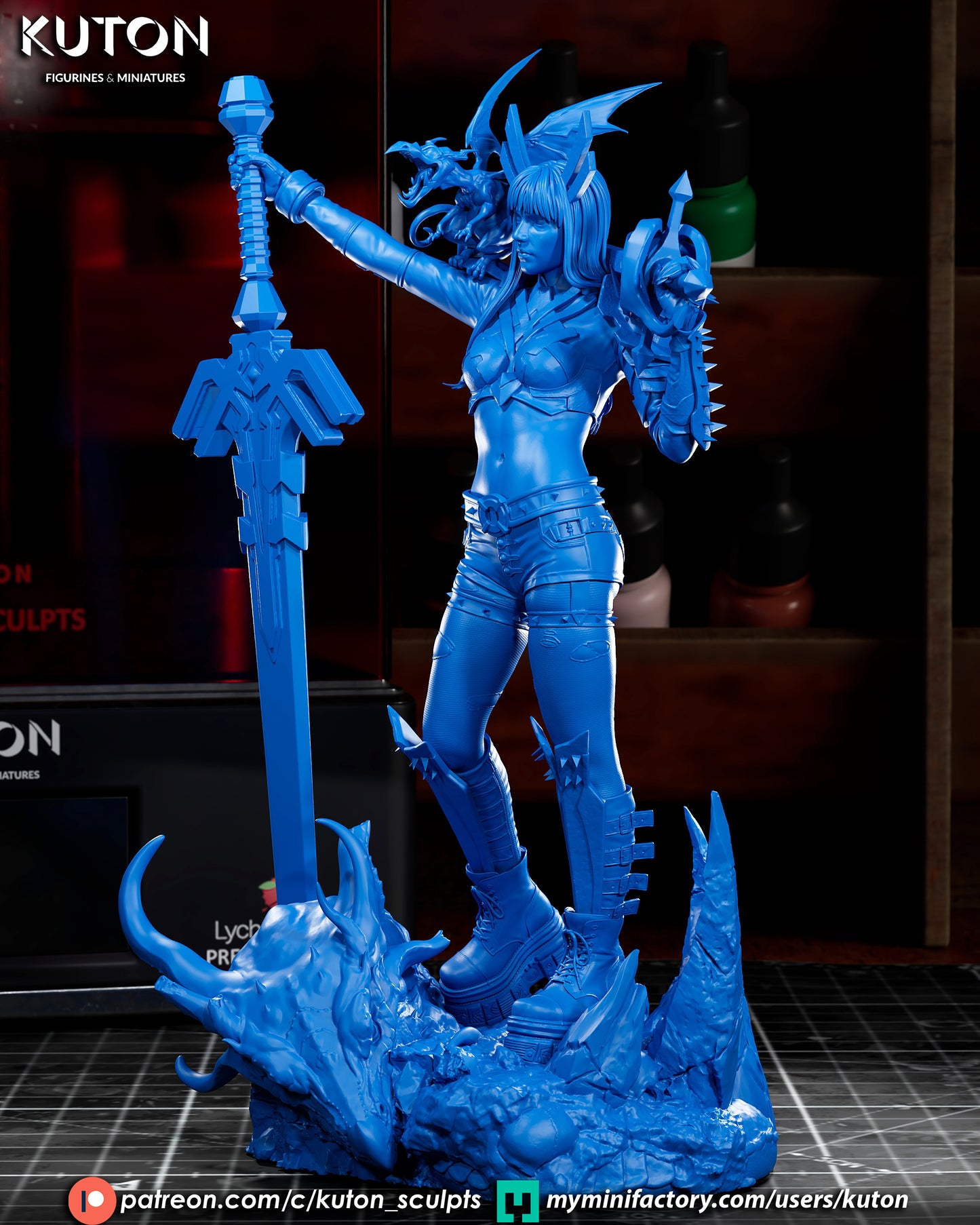 Magik Statue 3D-Printed Kit