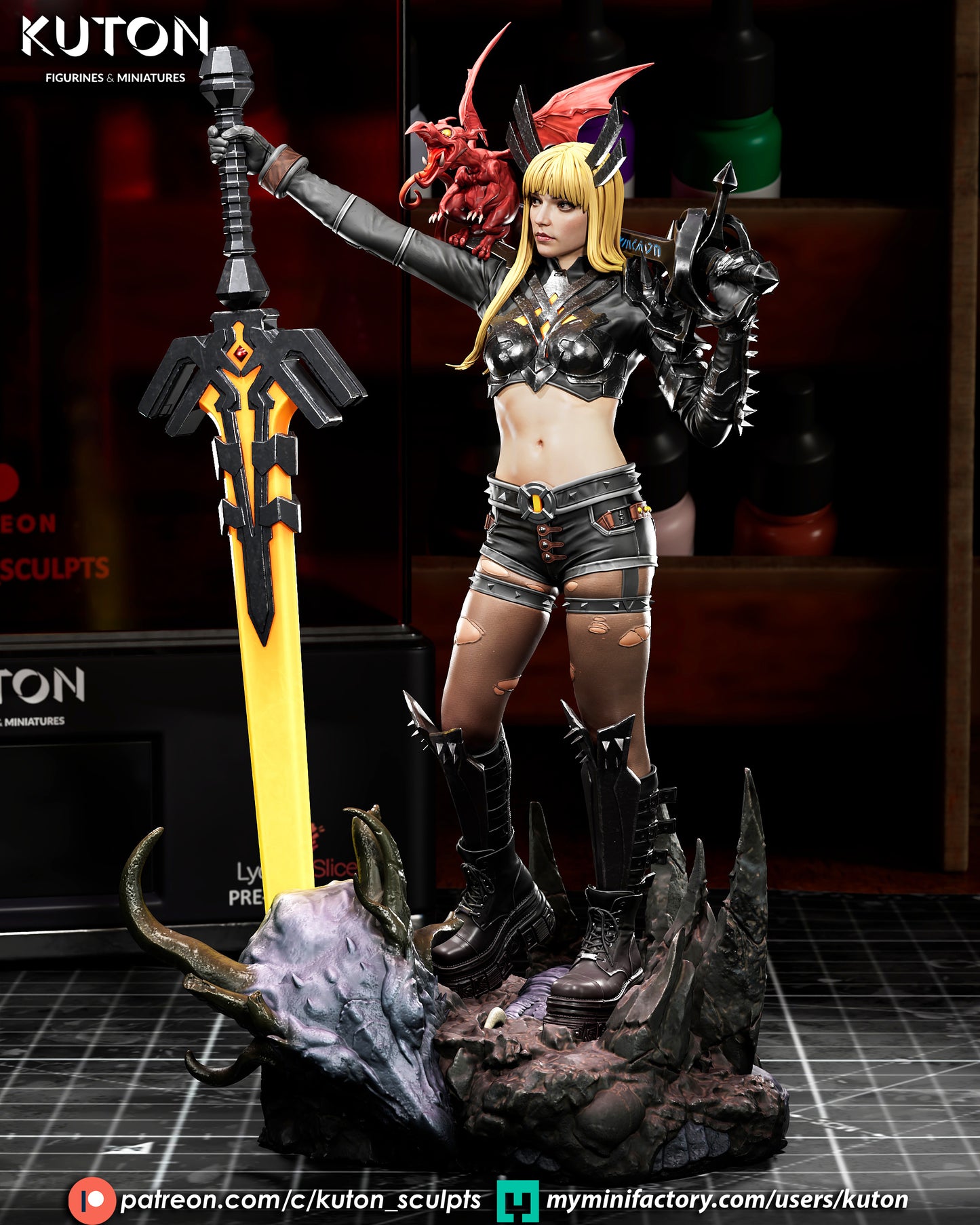 Magik Statue 3D-Printed Kit