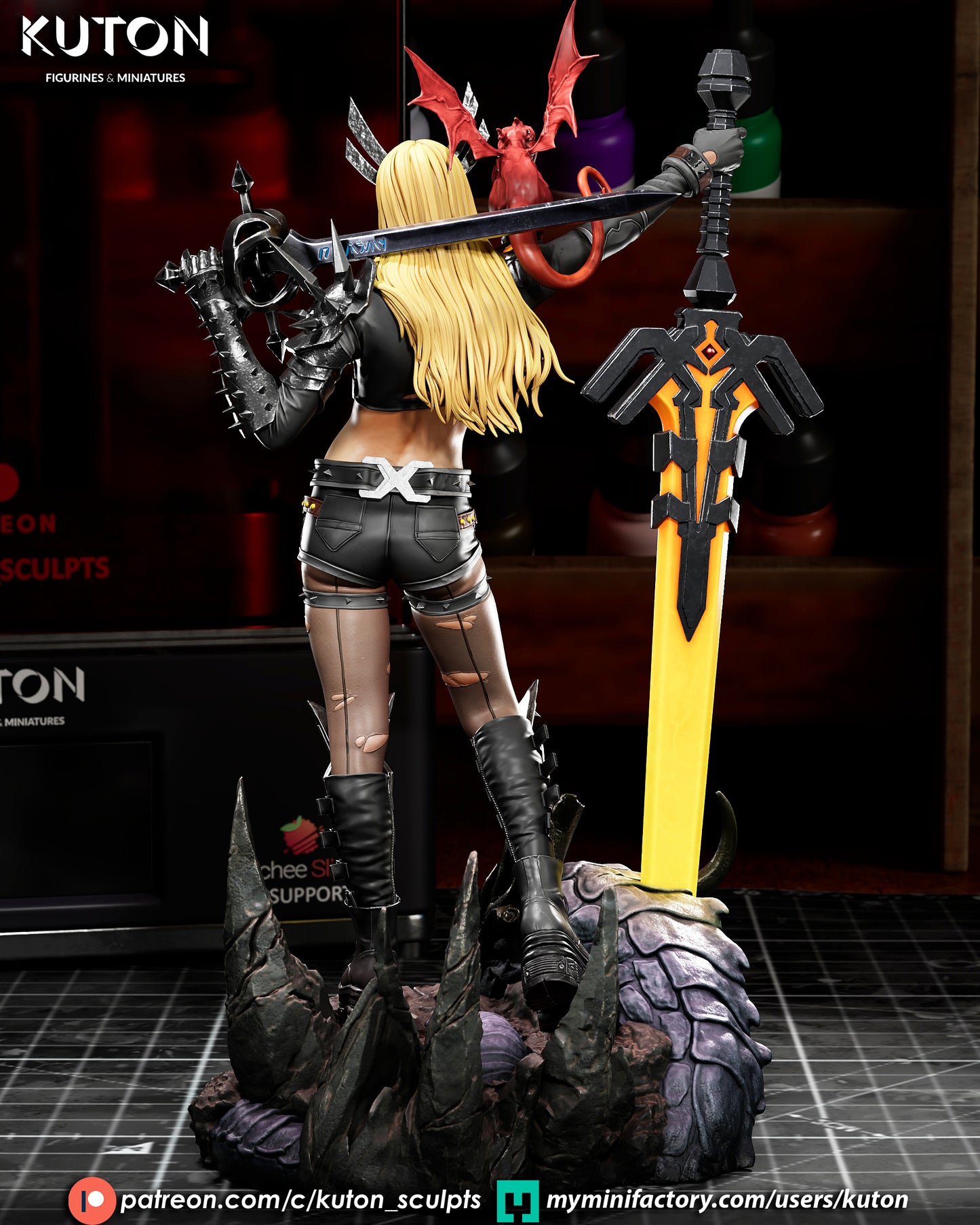 Magik Statue 3D-Printed Kit