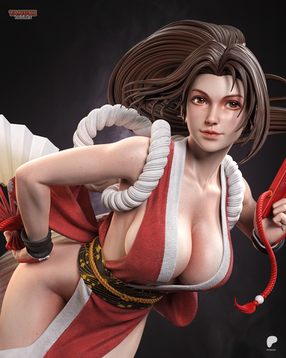 Mai Shiranui Statue 3D-Printed Kit