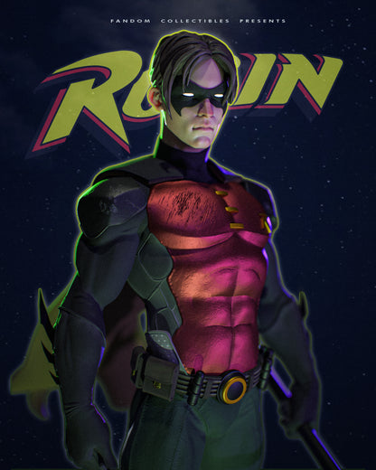 Tim Drake / Robin Statue 3D-Printed Kit