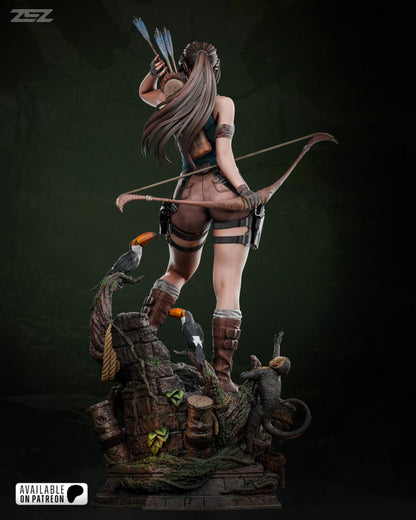 Lara Croft Statue