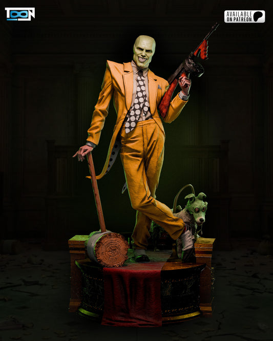 The Mask Statue 3D-Printed Kit