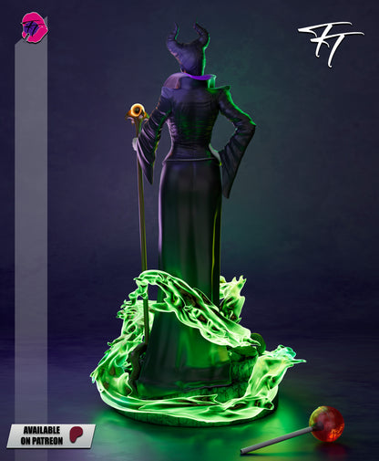Maleficent Statue