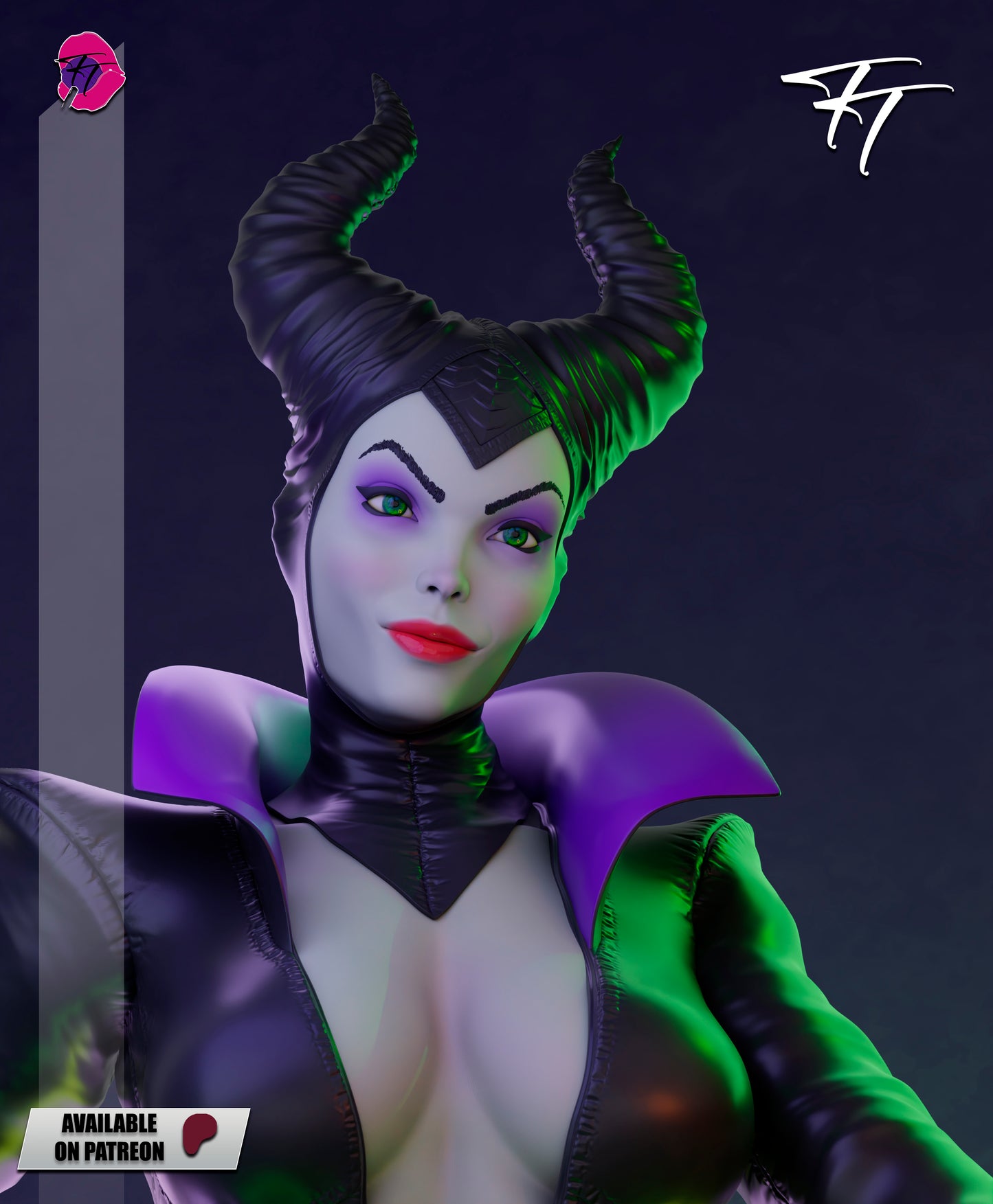 Maleficent Statue