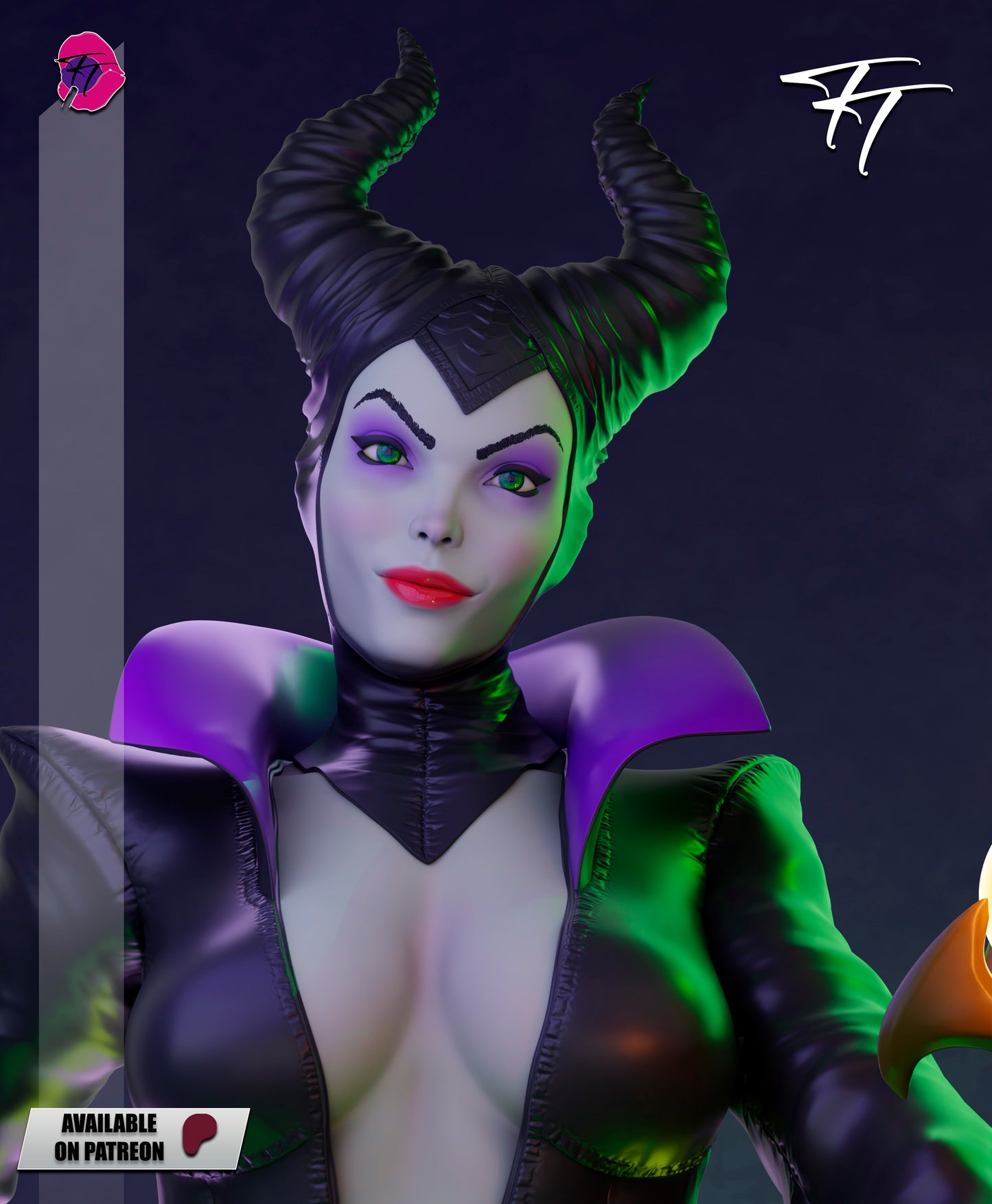 Maleficent Statue