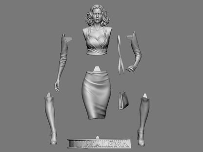 Malena Statue 3D-Printed Kit