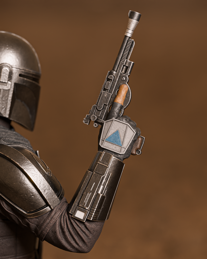 The Mandalorian Statue 3D-Printed Kit