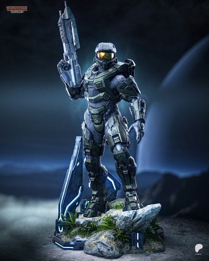 Master Chief Statue 3D-Printed Kit