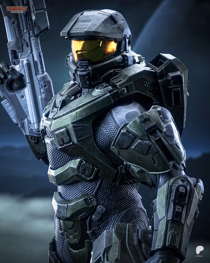 Master Chief Statue 3D-Printed Kit