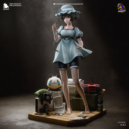 Mayuri Shiina Statue 3D-Printed Kit