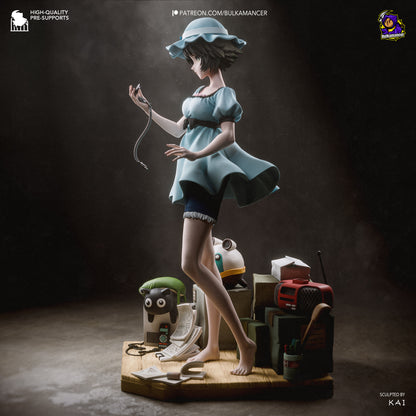 Mayuri Shiina Statue 3D-Printed Kit