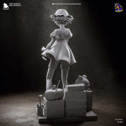 Mayuri Shiina Statue 3D-Printed Kit