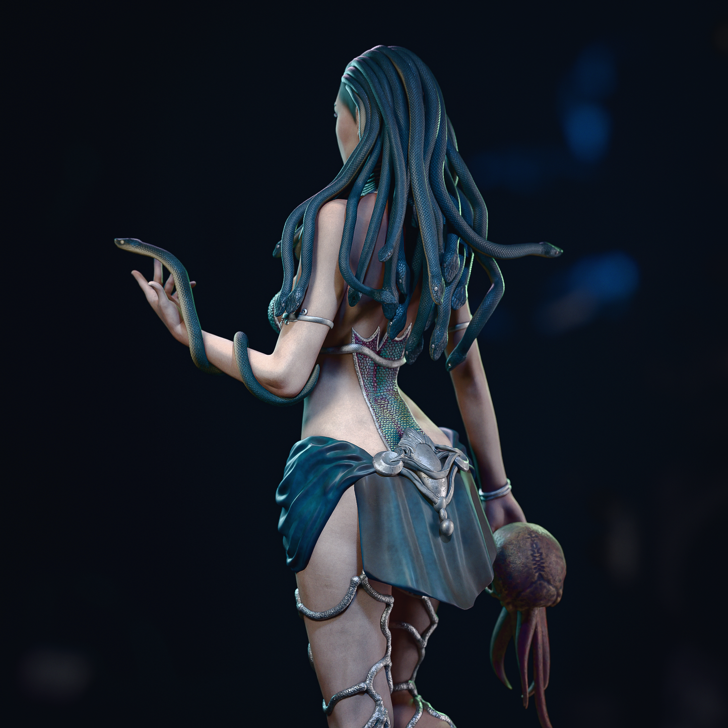 Medusa Statue